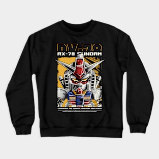 Gundam Rx78 Artwork Crewneck Sweatshirt